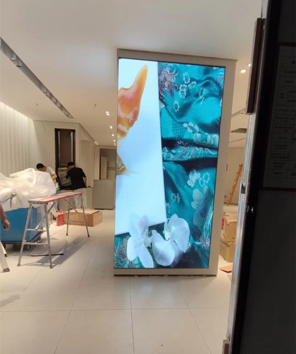 永寿商场门店转角LED显示屏