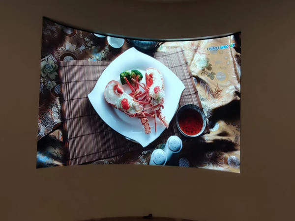 永寿室内P2.5弧形LED屏